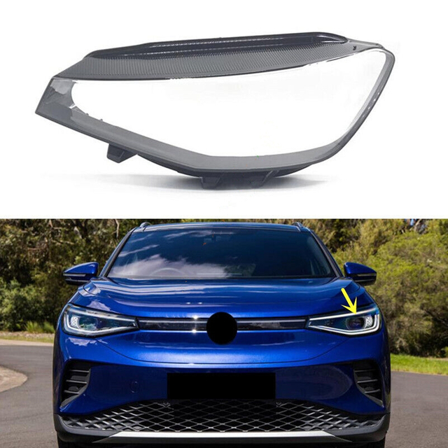 Headlight Lens Clear Cover + Sealant For Volkswagen ID.4