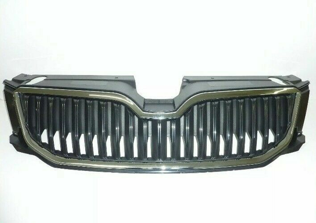 Front Bumper Grille Upper Grill For Skoda Octavia 2013-2017 5E0853651
