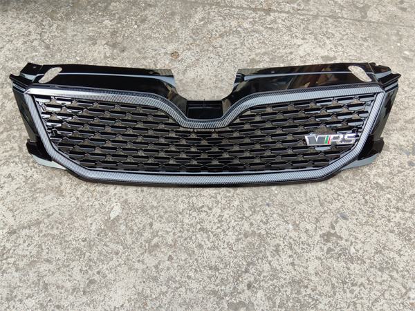  for 14-18 Skoda Octavia RS Modified Carbon Fiber Grille Front Bumper Grill Auto Tuning Pars
