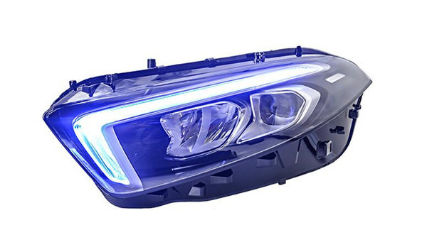 Auto Front Fog Lamp Brake Turn Signal LED Headlight for 18-21 Mercedes-Benz A-Class Head Lamp Assembly Modified