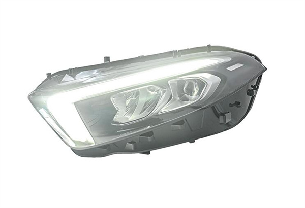 Auto Front Fog Lamp Brake Turn Signal LED Headlight for 18-21 Mercedes-Benz A-Class Head Lamp Assembly Modified