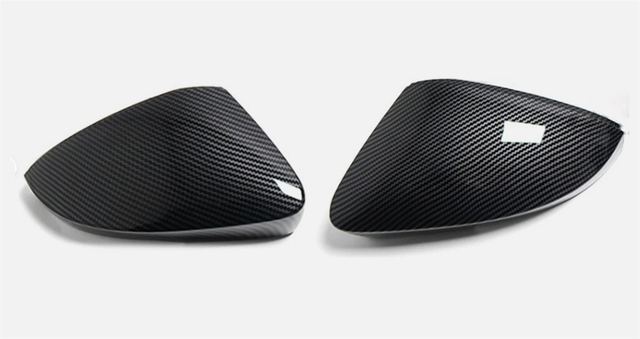 5E0857537 Mirror Cover Housing Cap Replacement Carbon Fiber for OCTAVIA 11/2013-2020