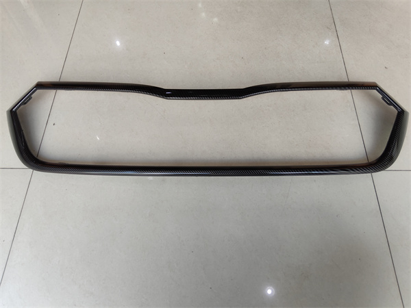  for Skoda Octavia IV 2020- Modified Carbon Fiber Front Grille Molding Grill Frame Auto Tuning Pars