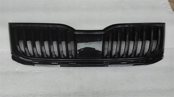 Front Bumper Grill Ventilation Grille for Skoda Octavia 2018- (OE NO.: 5E0853653C 041)