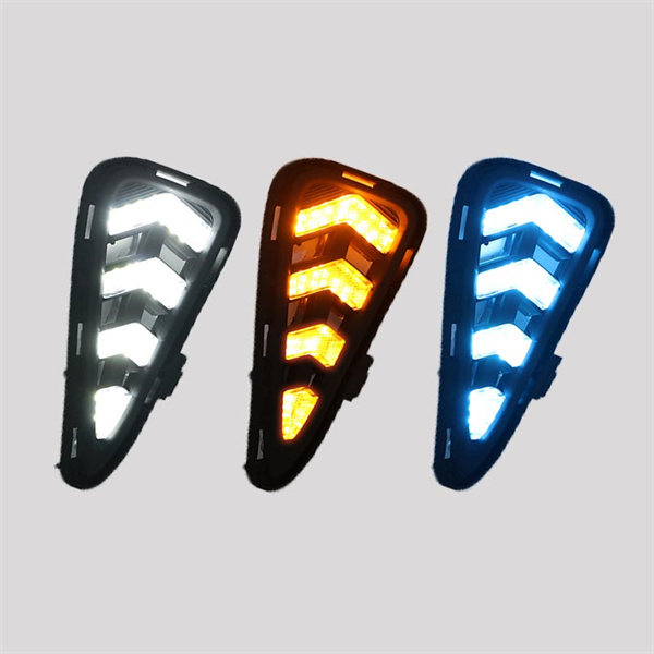 for Toyota Camry 2015-2016 LED Front Fog Driving Lamp DRL Brake Reverse Turn Signal Auto Daytime Running Light