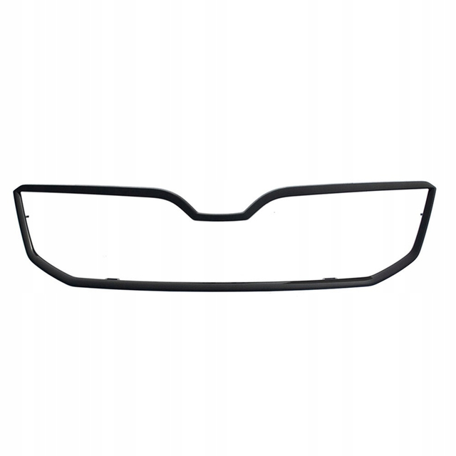 SKODA KAROQ FRONT BUMPER CENTRE GRILLE SURROUND Black TRIM 57A853761AF9R