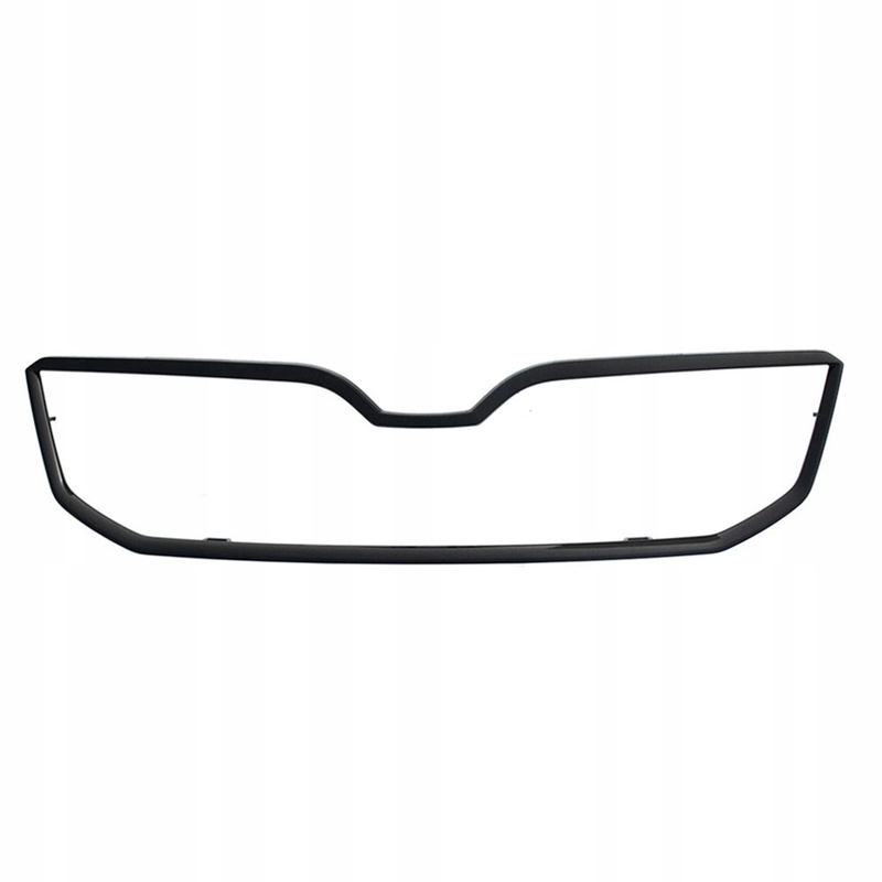 SKODA KAROQ FRONT BUMPER CENTRE GRILLE SURROUND Black TRIM 57A853761AF9R