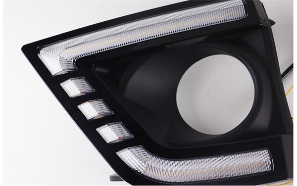 Car Front Grille Light LED Daytime Running Lights Brake Reverse Turn Signal DRL Auto Front Bumper Fog Lamp for Toyota Corolla 2014-2016
