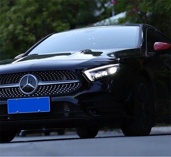 Auto Front Fog Lamp Brake Turn Signal LED Headlight for 18-21 Mercedes-Benz A-Class Head Lamp Assembly Modified