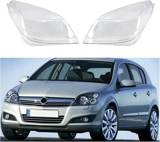 Headlight Lens Cap For OPEL ASTRA H 2004-2010 Headlamp Cover