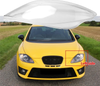 Seat Leon 2004-2012 Headlight Lens Cover Headlamp Shell Replacement Clear