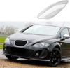 Seat Leon 2004-2012 Headlight Lens Cover Headlamp Shell Replacement Clear