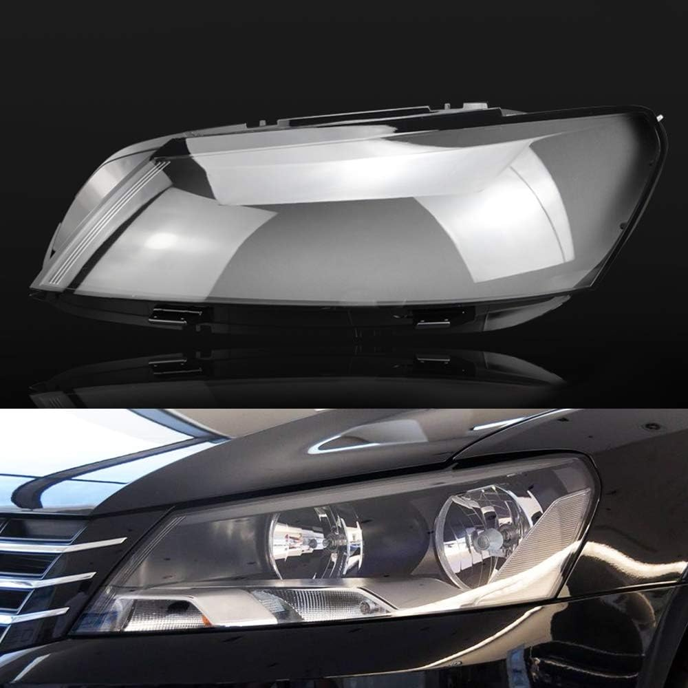 Headlight Cover VW Passat B7 2011-2015 Headlamp Shell Clear Lens